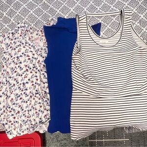 Lot of 3 dressy tanks